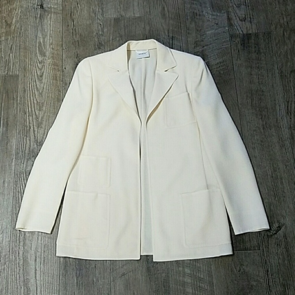 Akris Blazer in Cream